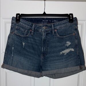 Old Navy Women's Distressed Blue Jean Shorts